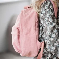 Kraamcadeau Kinderrugzak Corduroy Soft Pink - KC Boutique