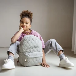 Kraamcadeau Kinderrugzak Quilted - Milky Kiss
