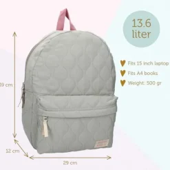 Kraamcadeau Kinderrugzak Quilted - Milky Kiss