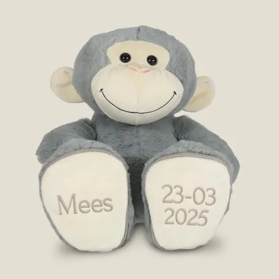 Kraamcadeau Knuffel aap