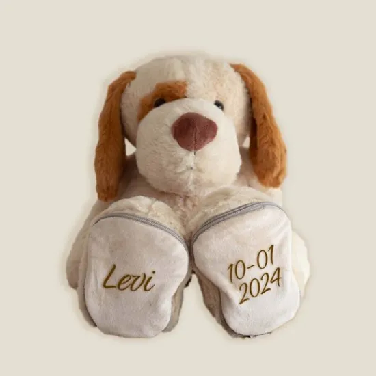 Kraamcadeau Knuffel hond