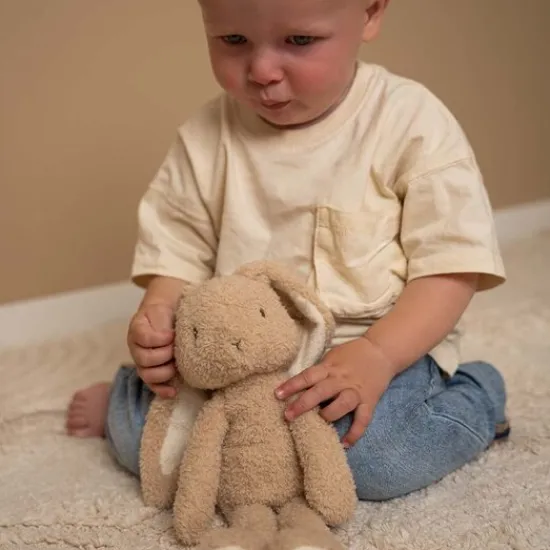 Kraamcadeau Knuffel konijn - Baby bunny - Little Dutch