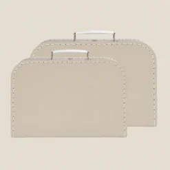 Kraamcadeau Koffer bedrukken - Naturel
