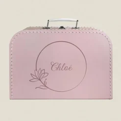 Kraamcadeau Koffer bedrukken - Roze