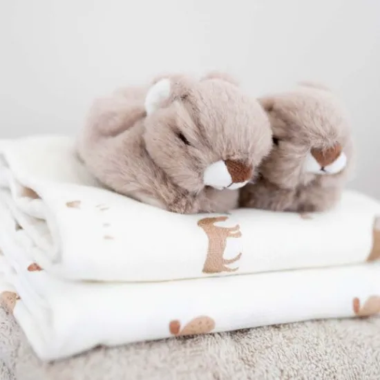Kraamcadeau box met babyslofjes