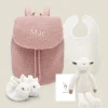 Kraamcadeau set - KC Boutique backpack (Old pink)