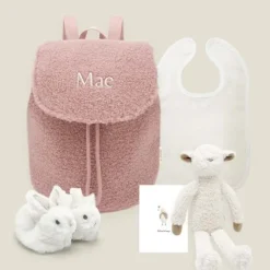 Kraamcadeau set - KC Boutique backpack (Old pink)