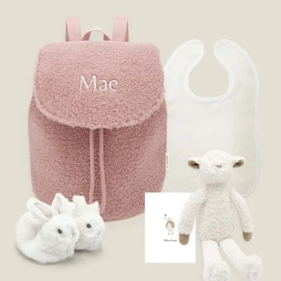 Kraamcadeau set - KC Boutique backpack (Old pink)
