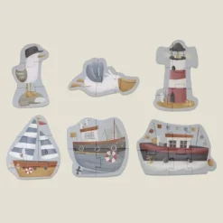 Kraamcadeau Legpuzzel 6 in 1 - Sailors Bay - Little Dutch