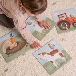 Kraamcadeau Legpuzzel 4 in 1- Little Dutch