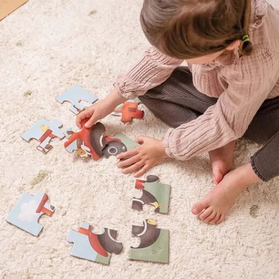 Kraamcadeau Legpuzzel 4 in 1- Little Dutch