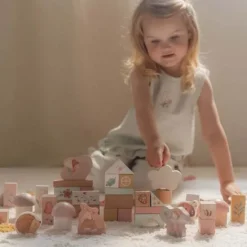 Kraamcadeau Little Dutch Bouwblokken