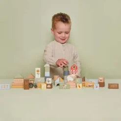 Kraamcadeau Little Dutch Bouwblokken
