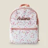 Kraamcadeau Little Dutch rugzak met naam - Bloemen