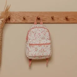 Kraamcadeau Little Dutch rugzak met naam - Bloemen