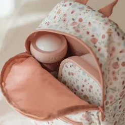 Kraamcadeau Little Dutch rugzak met naam - Bloemen