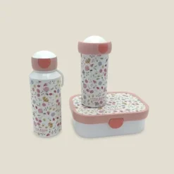 Kraamcadeau Little Dutch rugzak met naam - Bloemen