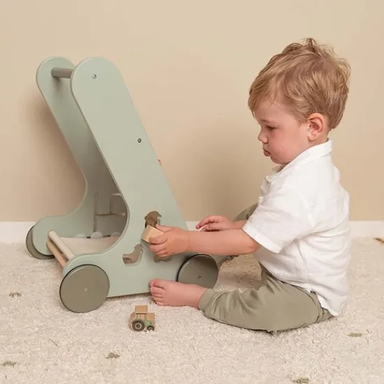 Kraamcadeau Loopwagen - Little Dutch
