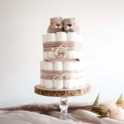 Kraamcadeau Luiertaart meisje