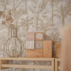 Kraamcadeau Mijlpaal blokken - Label Label