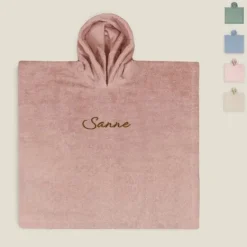 Kraamcadeau Poncho voor een kind van 2 t/m 6 jaar