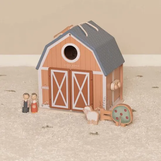 Kraamcadeau Poppenhuis - Little Farm - Little Dutch