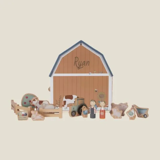 Kraamcadeau Poppenhuis - Little Farm - Little Dutch