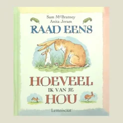 Kraamcadeau Raad eens hoeveel ik van je hou