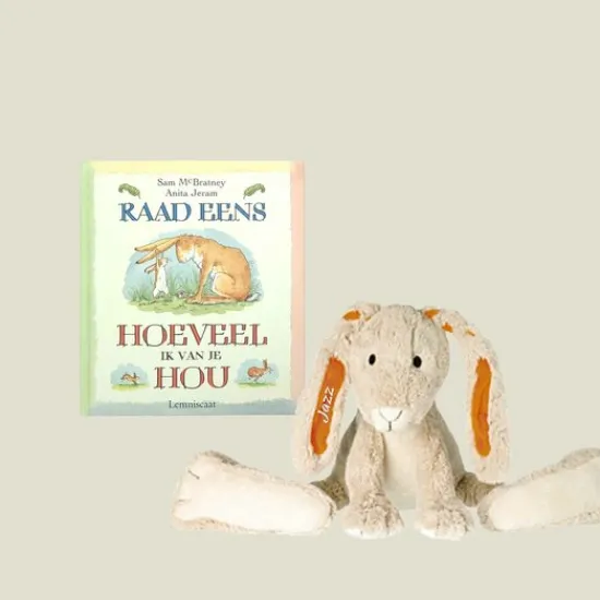 Kraamcadeau Raad eens hoeveel ik van je hou