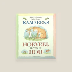 Kraamcadeau Raad eens hoeveel ik van je hou