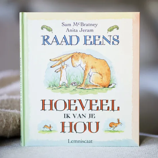 Kraamcadeau Raad eens hoeveel ik van je hou
