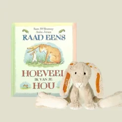 Kraamcadeau Raad eens hoeveel ik van je hou