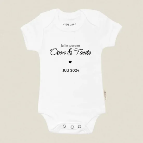 Kraamcadeau Romper - Jullie worden Oom & Tante