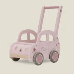 Kraamcadeau Roze Loopwagen -Little Dutch