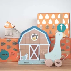 Kraamcadeau Stapelaar Little Farm - Little Dutch