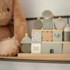 Kraamcadeau Stapelblokken huis - Label Label