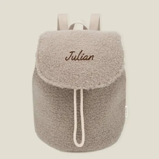 Kraamcadeau Teddy backpack - Old School Beige