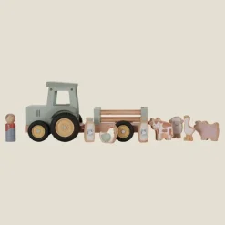 Kraamcadeau Tractor met trailer - Little Dutch