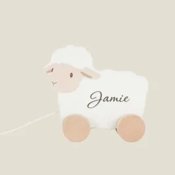 Kraamcadeau Trekdier schaap - Little Dutch
