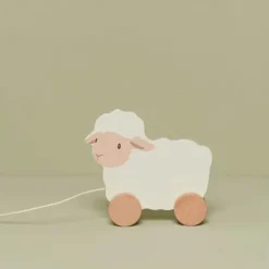 Kraamcadeau Trekdier schaap - Little Dutch
