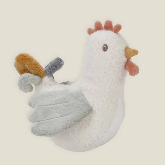 Kraamcadeau Tuimelaar kip Little Farm - Little Dutch