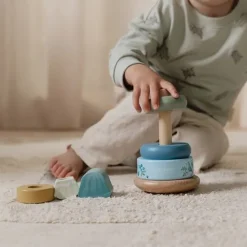 Kraamcadeau Tuimelstapelaar met naam - Little Dutch