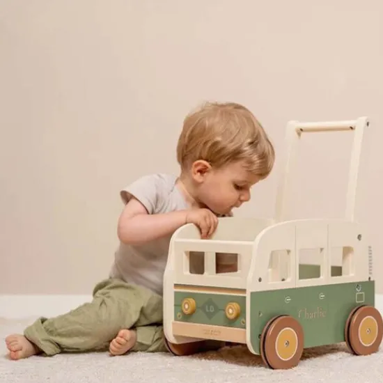 Kraamcadeau Vintage loopwagen - Little Dutch
