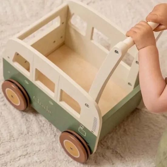 Kraamcadeau Vintage loopwagen - Little Dutch