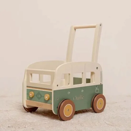 Kraamcadeau Vintage loopwagen - Little Dutch