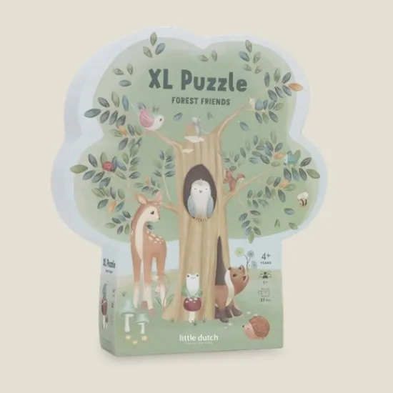 Kraamcadeau Vloerpuzzel – Forest Friends - Little Dutch