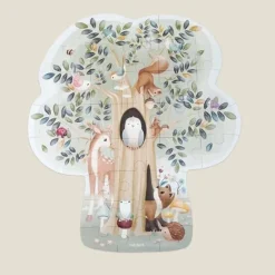 Kraamcadeau Vloerpuzzel – Forest Friends - Little Dutch