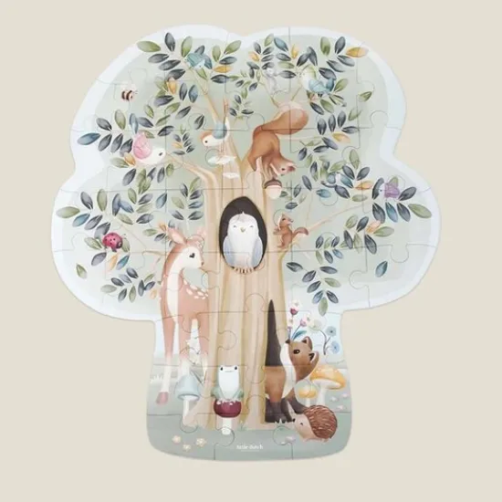 Kraamcadeau Vloerpuzzel – Forest Friends - Little Dutch