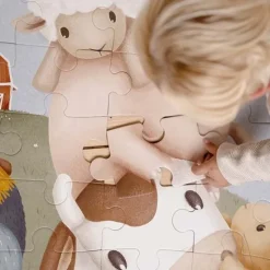 Kraamcadeau Vloerpuzzel &ndash; Little Farm - Little Dutch