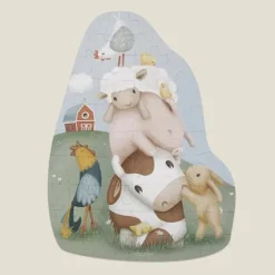 Kraamcadeau Vloerpuzzel &ndash; Little Farm - Little Dutch